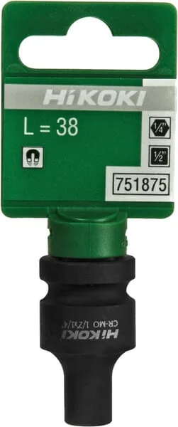 Hikoki - 751875 - Adapter 1/2"-1/4" Innensechskant