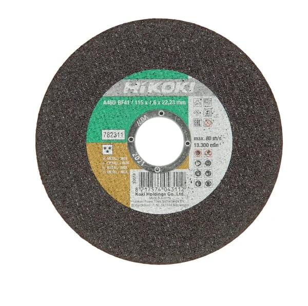 Hikoki - 782311 - Trennscheibe Inox 115x1,6mm
