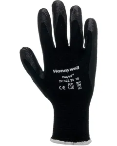 Honeywell - 223223310 - Arbeitshandschuhe Schwarz Polyamid/Baumwolle 25,5 cm Lang Groesse 10/XL Polytril™
