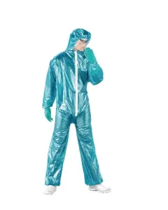 Honeywell - 4180131M - Einweg-Overall, Groesse M, UK:36-38, Blau