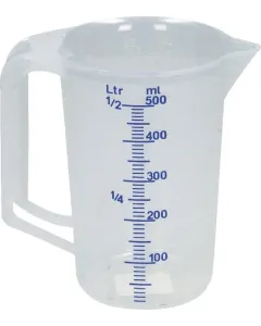 Hünersdorff - JK9350 - Messbecher 0,5 L PP