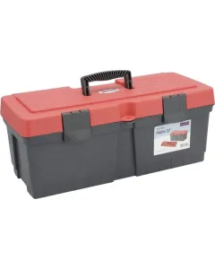 Hünersdorff - WE6632 - Werkzeugkoffer 560x260x230mm, 17l Fassungsvermögen, Blau/Grau Polypropylen