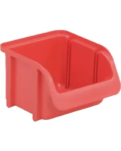 Hünersdorff - WE6711 - Aufbewahrungsbox 102x115x74mm, 0,46l Fassungsvermögen, Rot Polypropylen, Linbin Nr.1