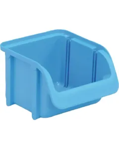 Hünersdorff - WE6713 - Aufbewahrungsbox 100x115x75mm, 0,46l Fassungsvermögen, Blau Polypropylen, Linbin Nr.1