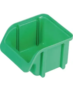 Hünersdorff - WE6714 - Aufbewahrungsbox 100x115x75mm, 0,46l Fassungsvermögen, Grün Polypropylen, Linbin Nr.1