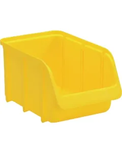 Hünersdorff - WE6732 - Aufbewahrungsbox 145x240x125mm, 3l Fassungsvermögen, Gelbes Polypropylen, Linbin Nr.3