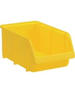 Hünersdorff - WE6742 - Aufbewahrungsbox 205x335x155mm, 7l Fassungsvermögen, Gelb Polypropylen, Linbin Nr.4