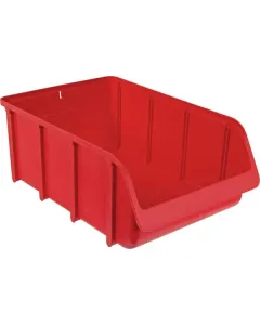 Hünersdorff - WE6751 - Aufbewahrungsbox 315x495x185mm, 19,27l Fassungsvermögen, Rot Polypropylen, Linbin Nr.5