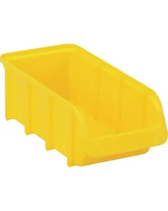 Hünersdorff - WE6822 - Aufbewahrungsbox 100x215x75mm, 1l Fassungsvermögen, Gelber Polypropylen, Linbin Nr.2l
