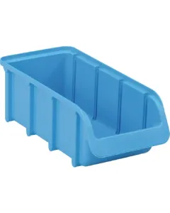 Hünersdorff - WE6823 - Aufbewahrungsbox 100x215x75mm, Fassungsvermögen 1l, Blauer Polypropylen, Linbin Nr. 2l