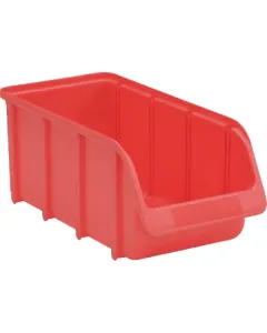 Hünersdorff - WE6831 - Aufbewahrungsbox 146x318x127mm, 4,24l Fassungsvermögen, Roter Polypropylen, Linbin Nr.3l