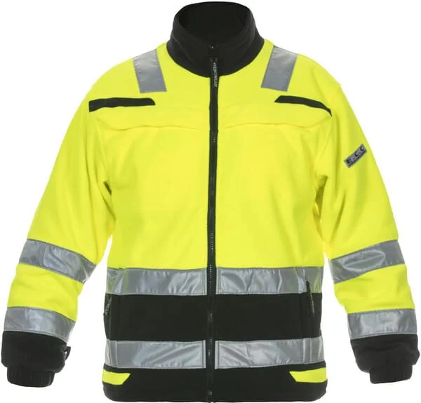 Hydrowear - 04026026FL - Fleece-Jacke, Gelb-Schwarz, Groesse L, UK:40/EU:52-54, Trendy Hi-Vis Line, Torgau