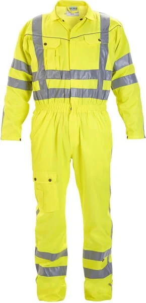 Hydrowear - 048462FY54 - Sommer-Overall, Groesse L/XL UK:40, Hohe Sichtbarkeit, Gelb, Beaverline