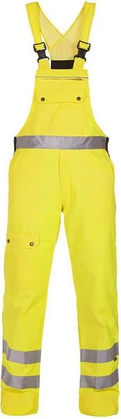 Hydrowear - 048465FY62 - Latzhose, Groesse 3XL, Hi-Vis, Gelb, Beaverline