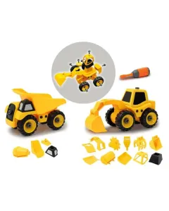 Jamara - JA405168 - Baufahrzeuge Set 9in1