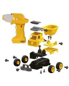 Jamara - JA405226 - Kipper Erstes RC-Kit 27-Teilig Mit Akkuschrauber