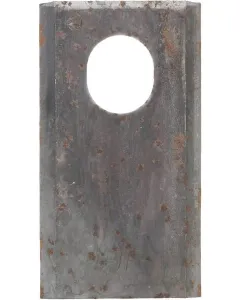 JF - 8113800001 - Mähwerk-Messer Links/Rechts 93x50x4mm Ovales Bohrloch 24.0x20.0mm Geeignet für Kongskilde JF/Stoll
