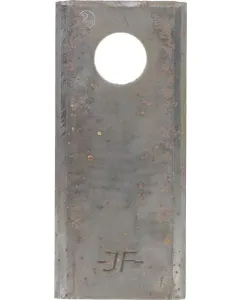 JF - 8113800027 - Mähwerk-Messer Links/Rechts 114x48x4mm Bohrung Diameter 19mm Geeignet für Kongskilde JF/Stoll
