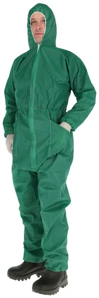 Kerbl - 34384KER - Einweg-Overall XXL, Gruen, 70gr