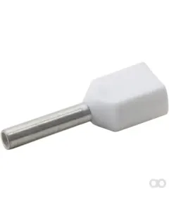 Klauke - 8698 - Kabelendhuelle Weiss, 0,5MM² (100x), Klauke