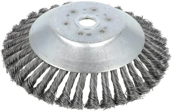 KOTI - SRKO230001 - Freischneider Unkrautbuerste 200x80 Stahl, Loch Diameter 20/25,4