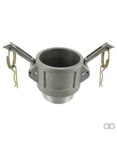Kramp - HCN100BAL051 - Camlock Typ B 2" Außengewinde Aluminium