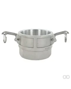 Kramp - HCN100DAL102 - Camlock Typ D 4 Zoll mit Innengewinde aus Aluminium
