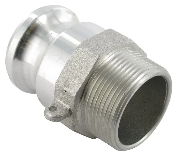 Kramp - HCN100FAL038 - Camlock Typ F 1 1/2 Zoll Außengewinde, Aluminium