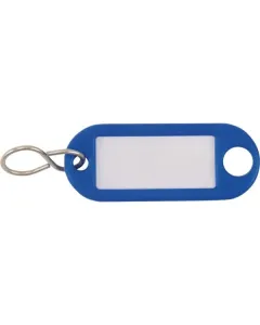 Kramp - HG1000BL - Schluesselring Blau Mit Etikett