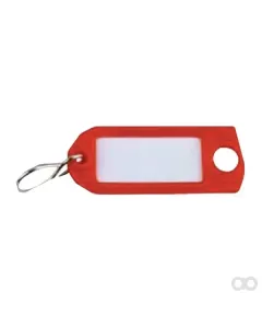 Kramp - HG1000RO - Schluesselring Rot Mit Etikett