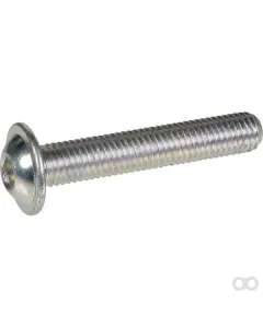 Kramp - ISO7380ULF1270109 - Flachkopf-Sechskantschraube M12x70 10.9 ZP