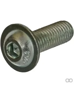Kramp - ISO7380ULF530109 - Flachrund-Sechskantschraube M5x30 10.9 ZP