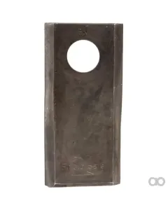 Kramp - K6801410KR - Maehwerk-Messer Links 105x48x4,3 mm Loch Diameter 20 mm Geeignet für Kuhn 25 Packungen
