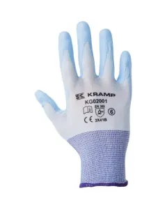 Kramp - KG0200110 - Arbeitshandschuhe Blau Polycana 26 cm Lang, Groesse 10/XL Protect by Kramp