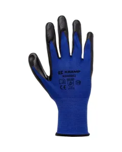 Kramp - KG0400311 - Blaue Arbeitshandschuhe Aus Nylon 27 cm Lang Größe 11/2XL