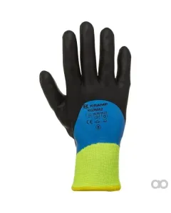 Kramp - KG0600210 - Arbeitshandschuhe Aus Schwarzem Polyester/Acryl 26 cm Lang Größe 10/XL