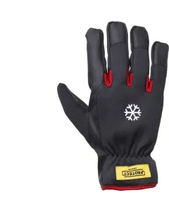 Kramp - KG0600512 - Arbeitshandschuhe Schwarz-Rot Aus Polyurethan/Spandex Größe 12/3XL