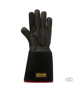 Kramp - KG0800409 - Schweisserhandschuhe Aus Schwarzem Leder Groesse 9/L Schutz Kramp