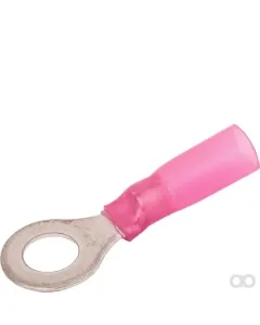 Kramp - KK2005156 - Ringkabelschuh, Rot, 0,5-1,5mm² 38mm Diameter 6mm (25x), Kramp