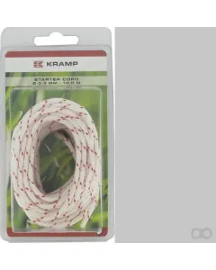 Kramp - KR0350100 - Starterkordel 3,5 mm x 10 m Weiss