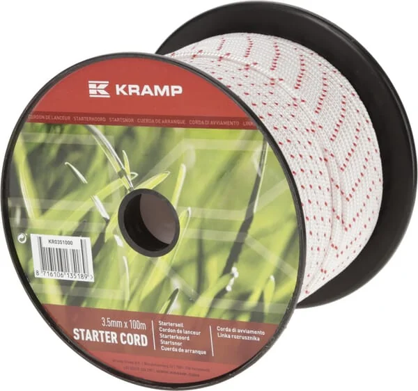 Kramp - KR0351000 - Starterkordel 3,5 mm x 100 m Weiss
