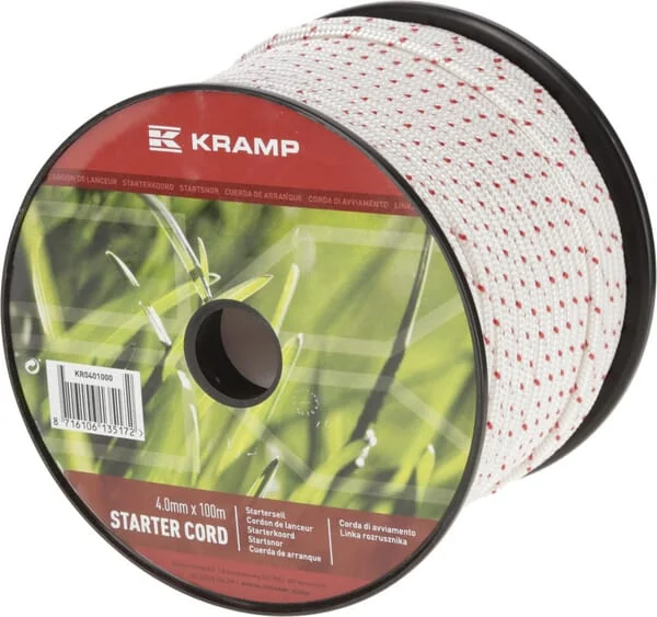 Kramp - KR0401000 - Starterkordel 4,0 mm x 100 m Weiss