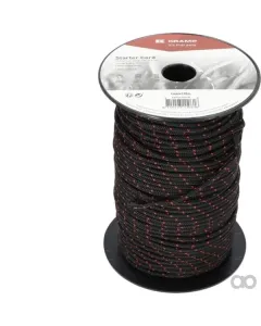 Kramp - KR0401000B - Starterkordel 4,0 mm x 100 m Schwarz