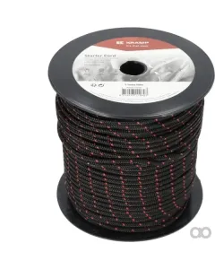 Kramp - KR0551000B - Starterkordel 5,5 mm x 100 m Schwarz