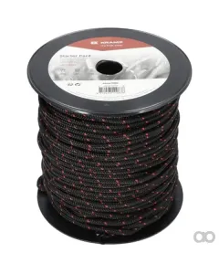 Kramp - KR0601000B - Starterkordel 6,0 mm x 100 m Schwarz