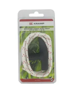 Kramp - KR550013G - Starterkordel 5mm x 1,30m, Weiß, Mit Griff