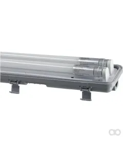 Kramp - KRDPT1200242X840 - LED-TL-Leuchte Mit Röhre 2x14w 120cm 4000k
