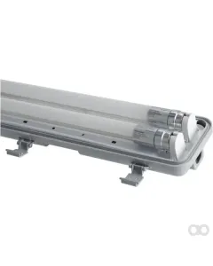 Kramp - KRDPT60072X840 - LED TL-Leuchte Mit Roehre 2x 7,5 W 60 Cm 4000 K