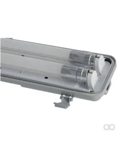 Kramp - KRDPT60072X865 - LED TL-Leuchte Mit Roehre 2x 7,5 W 60 Cm 6500 K