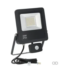 Kramp - KRFL50840SBK - LED-Flutlicht 50W 4000K Sensor